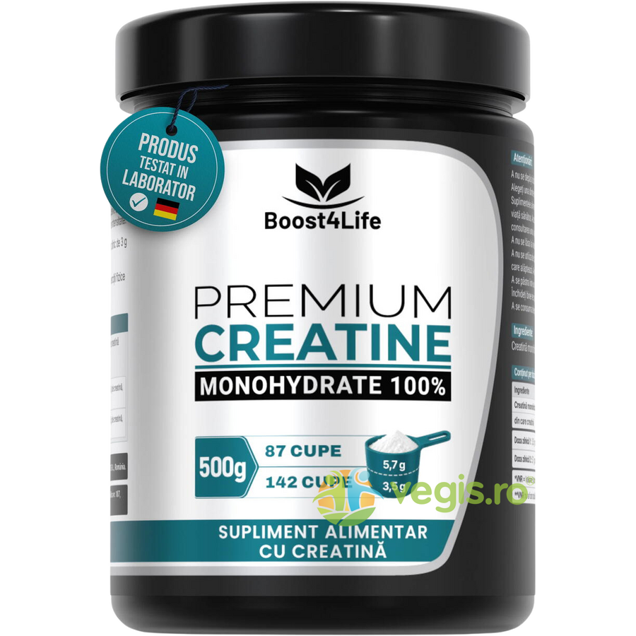 Premium Creatine Monohydrate 100% 500g