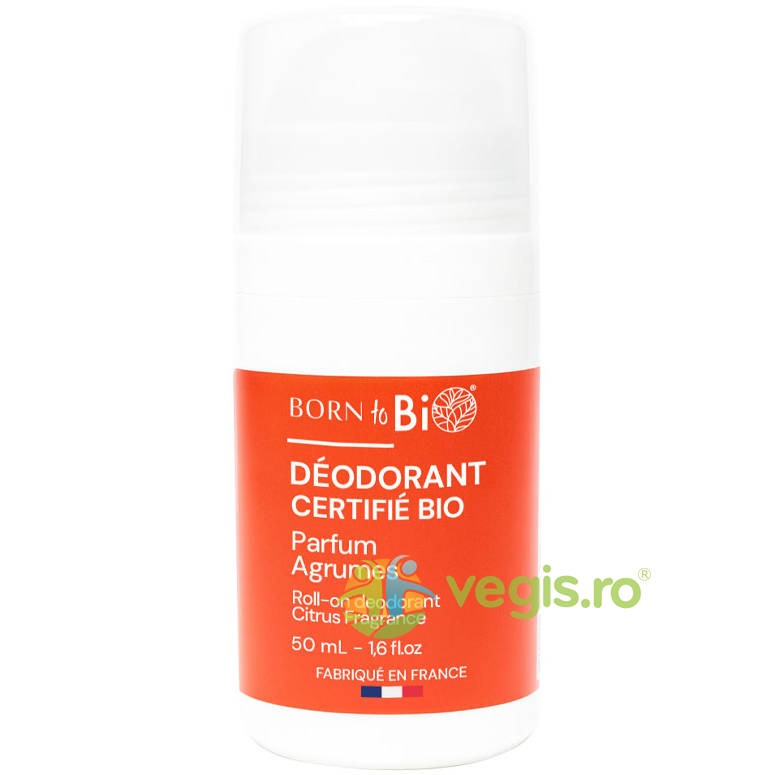 Deodorant Roll-On cu Citrice Bio 50ml