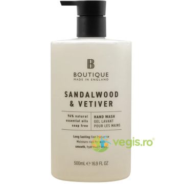 Sapun Lichid cu Parfum de Lemn de Santal si Vetiver 500ml