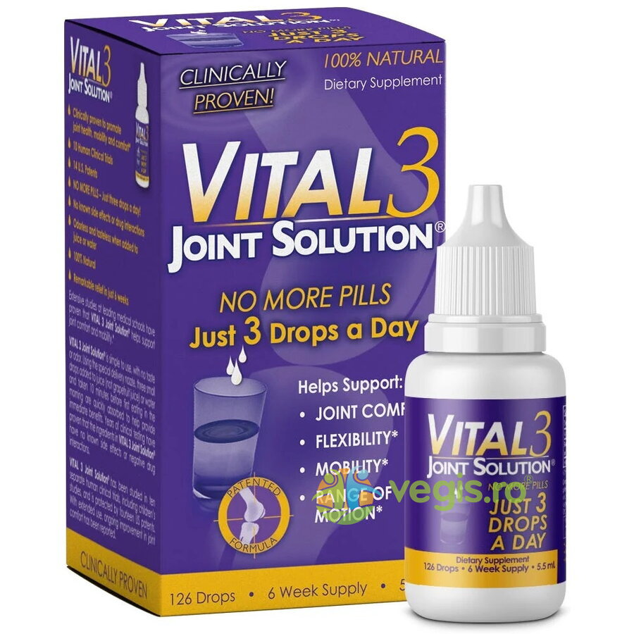 Vital3 Joint Solution Lichid pentru Articulatii 5.5ml