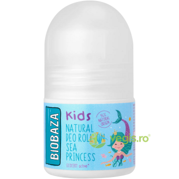 Deodorant Natural Roll-On pentru Copii Sea Princess 30ml