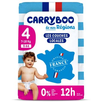 Scutece C4 (7-18kg) Marimea 4 fara Parfum 44buc