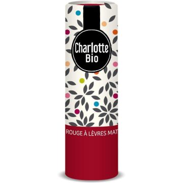 Ruj Mat Rouge Figue cu Unt de Shea, Ulei de Ricin si Unt de Jojoba 3.5g