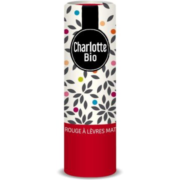 Ruj Mat Rouge Passion cu Unt de Shea, Ulei de Ricin si Unt de Jojoba 3.5g
