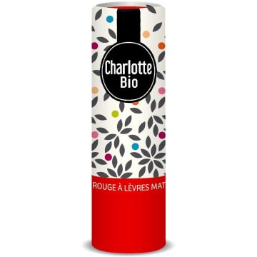 Ruj Mat Rouge Royal cu Unt de Shea, Ulei de Ricin si Unt de Jojoba 3.5ml