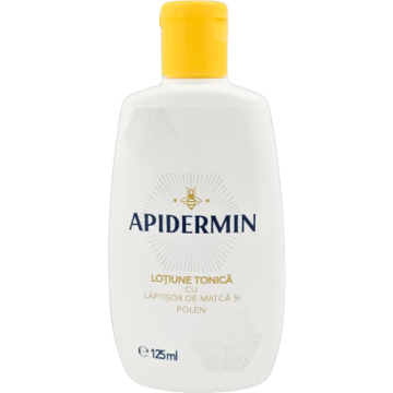 Lotiune Tonica cu Laptisor de Matca si Polen Apidermin 125ml