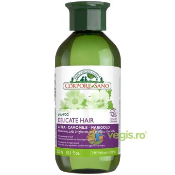 Sampon pentru Par Fragil si Scalp Sensibil cu Nalba, Musetel si Craita Bio 300ml