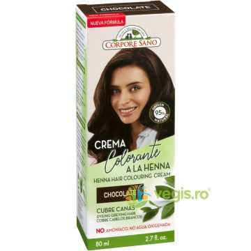 Vopsea Henna Crema Semipermanenta - Ciocolata 80ml