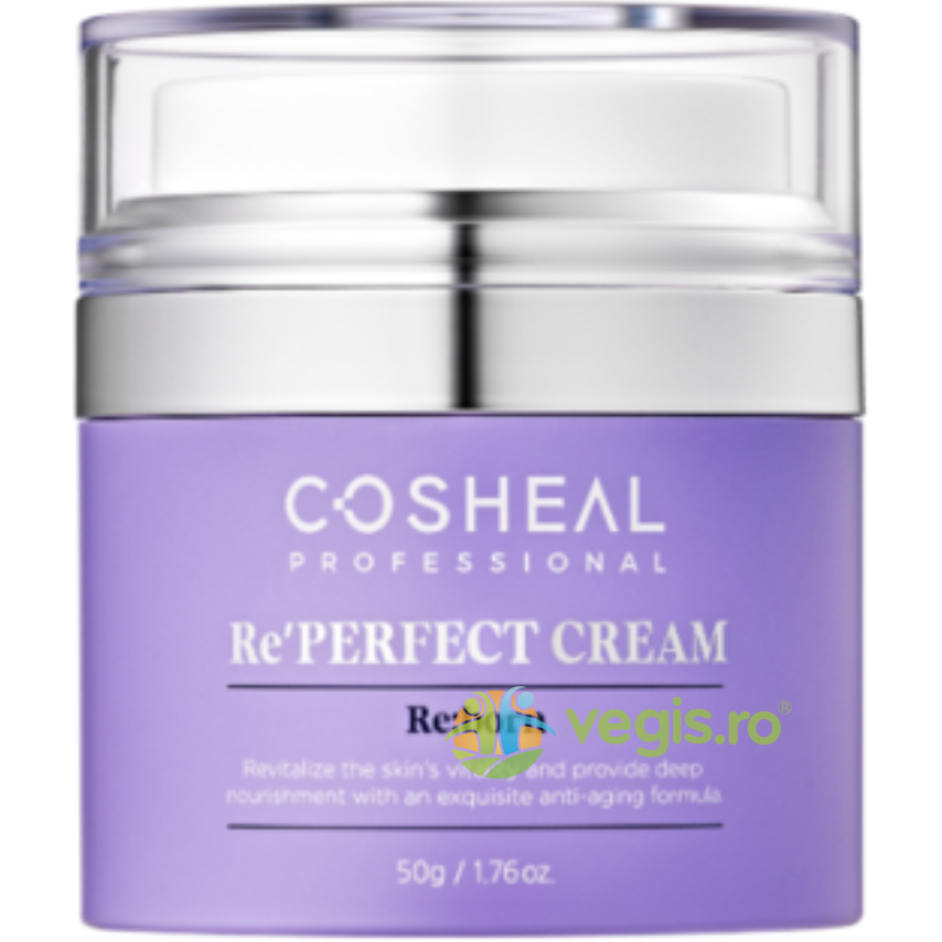 Crema Antirid Reparatoare cu Elastina si Colagen Repair Perfect 50g