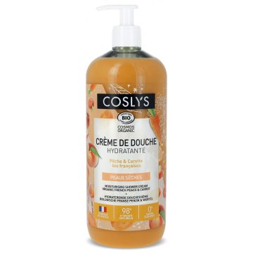 Crema Bio de Dus Hidratanta cu Piersici si Morcovi Format Mare 1L