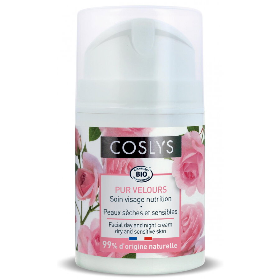 Crema Hidratanta de Zi si de Noapte pentru Ten Uscat si Sensibil cu Trandafiri Bio 50ml