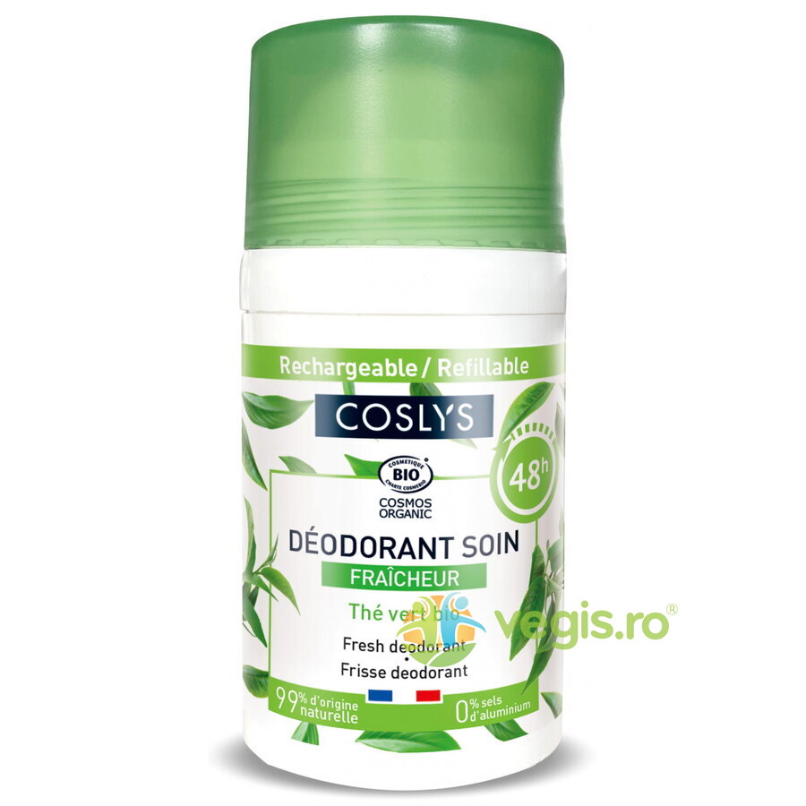 Deodorant Proaspat cu Parfum de Ceai Verde si Menta Bio 50ml