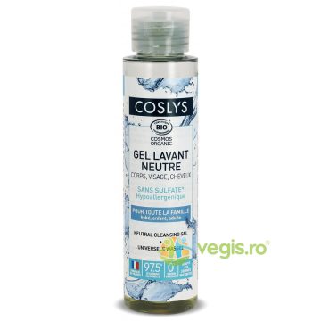 Gel de Dus pentru Maini, Corp si Par pentru Toata Familia fara Parfum Travel Size Bio 100ml