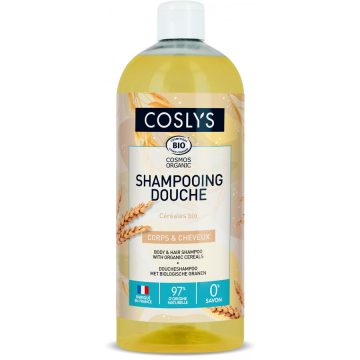 Gel de Dus si Sampon Bio cu Cereale Format Mare 1L