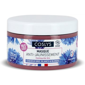 Masca Bio Anti Ingalbenire pentru Par Alb, Gri sau Blond, cu Extract de Albastrele 250ml