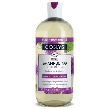 Sampon Bio Ingrijire Par Gras, cu Extract de Jujube si Brusture Format Mare 500ml