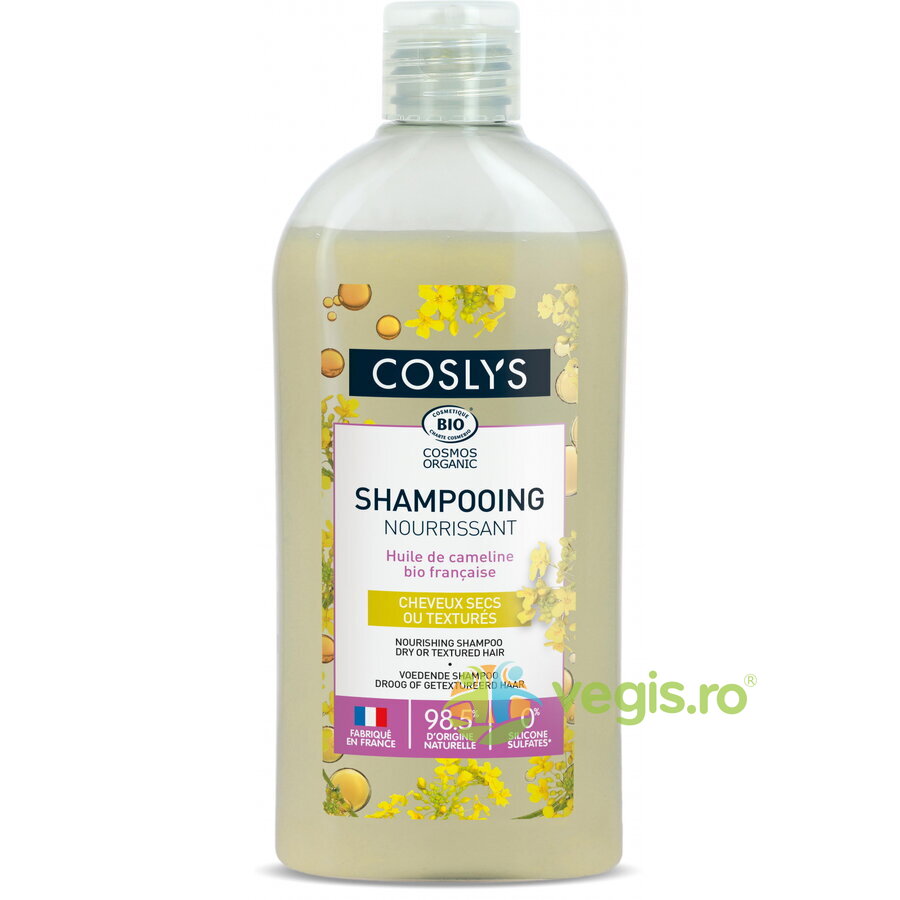 Sampon pentru Ingrijire Par Uscat si Deteriorat cu Ulei de Camelina Bio 250ml