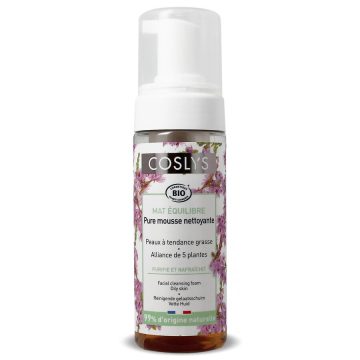 Spuma Bio de Curatare pentru Ten Gras cu Salvie si Iedera fara Sapun 150ml
