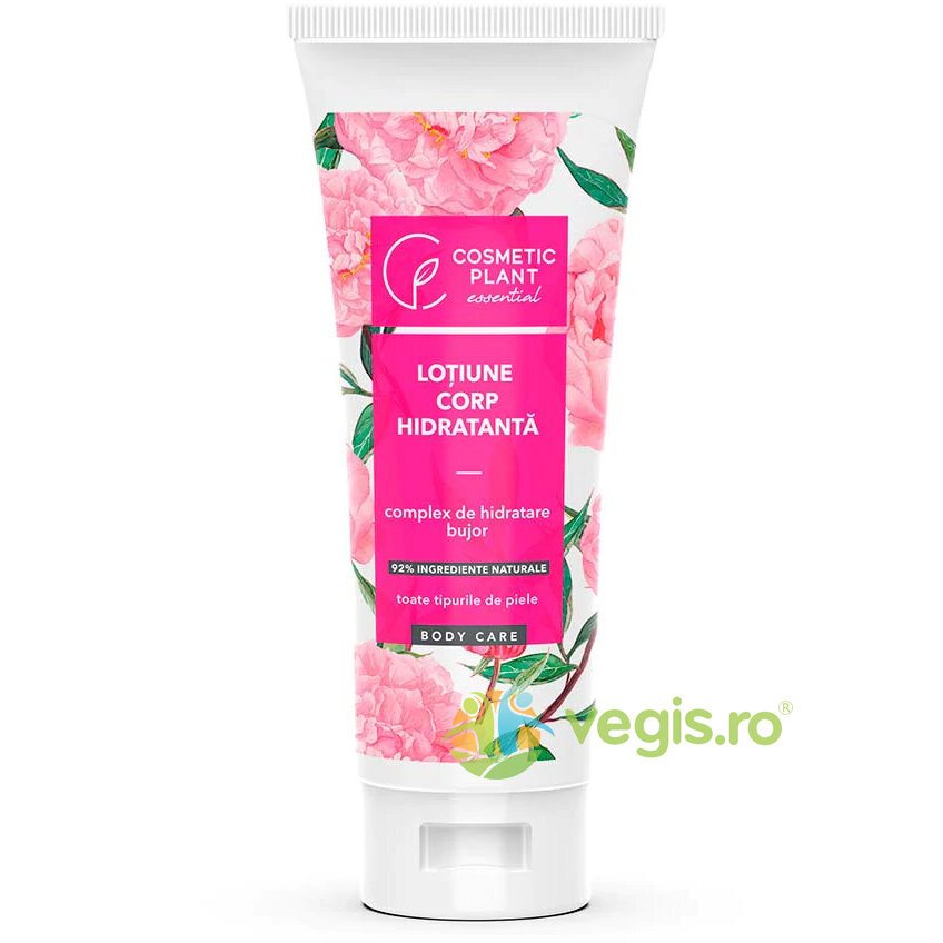 Lotiune de Corp Hidratanta cu Bujor 200ml