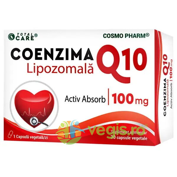 Coenzima Q10 Lipozomala 30cps vegetale