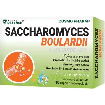 Saccharomyces Boulardii 5 Miliarde UFC 10cps