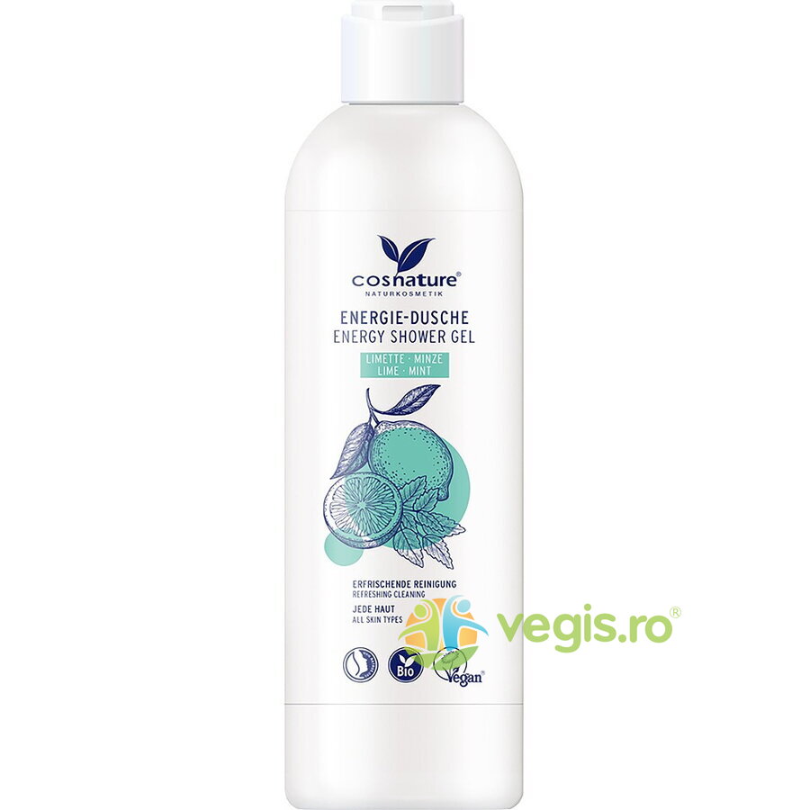 Gel de Dus cu Lime si Menta Energy 250ml
