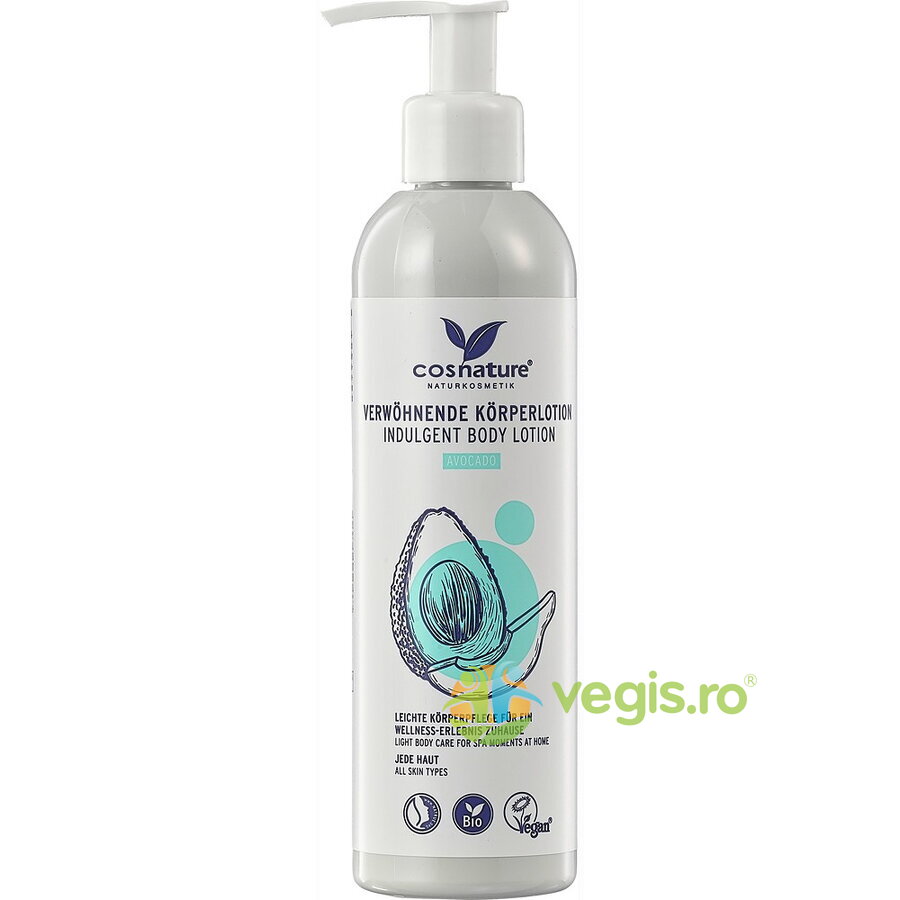 Lotiune de Corp pentru Toate Tipurile de Piele cu Avocado 250ml