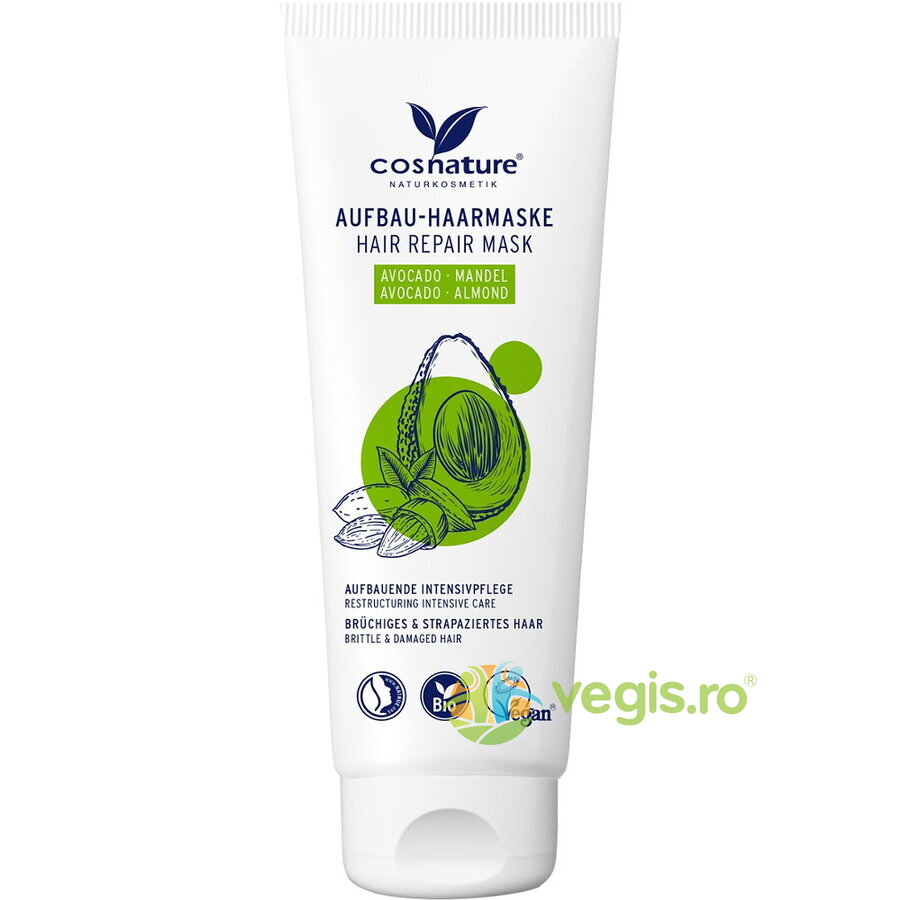Masca de Par Reparatoare cu Avocado si Migdale 100ml