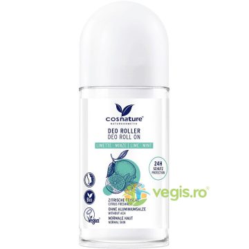 Roll-On cu Lime si Menta fara Aluminiu 50ml