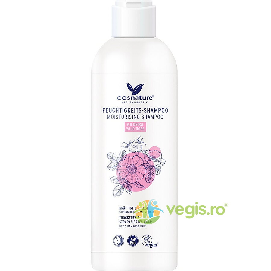 Sampon Hidratant cu Trandafir Salbatic 250ml