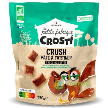 Pernute pentru Copii cu Crema de Ciocolata si Alune de Padure Ecologice/Bio 350g