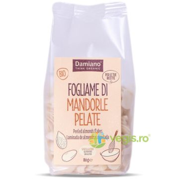 Fulgi de Migdale Decojite fara Gluten Ecologici/Bio 80g