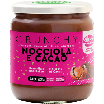 Crema Crunchy cu Alune de Padure si Lapte fara Gluten Ecologica/Bio 300g