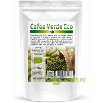 Cafea Verde Macinata Ecologica/Bio 250g
