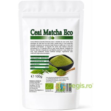 Ceai Matcha Pulbere Ecologic/Bio 100g