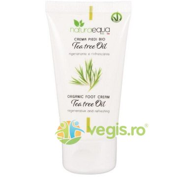 Crema Bio pentru Picioare Obosite cu Shea, Tea Tree si Lavanda 50ml
