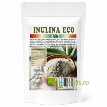Inulina Pudra din Agave Ecologica/Bio 250g