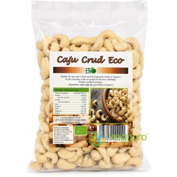 Nuci Caju Intregi Crude Ecologice/Bio 500g