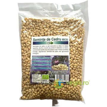 Seminte de Cedru Ecologice/Bio 500g