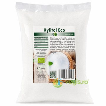 Xylitol Cristalizat Ecologic/Bio 1kg