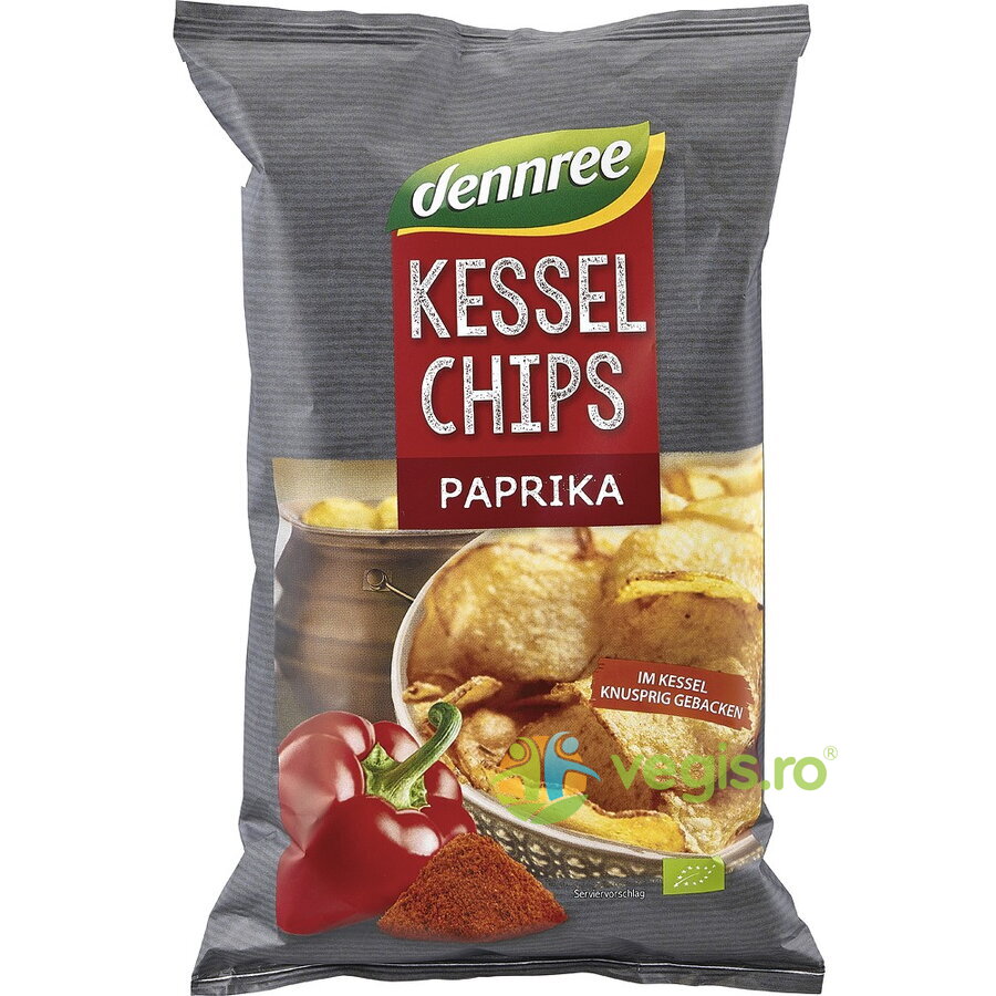 Chipsuri de Cartofi cu Boia Ecologice/Bio 125g
