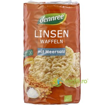 Rondele din Linte cu Sare fara Gluten Ecologice/Bio 100g
