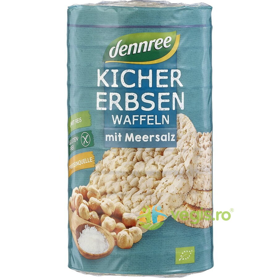 Rondele din Naut si Orez cu Sare fara Gluten Ecologice/Bio 100g