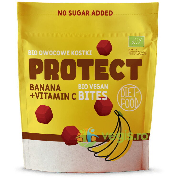 Cuburi de Fructe cu Vitamina C Ecologice/Bio 120g