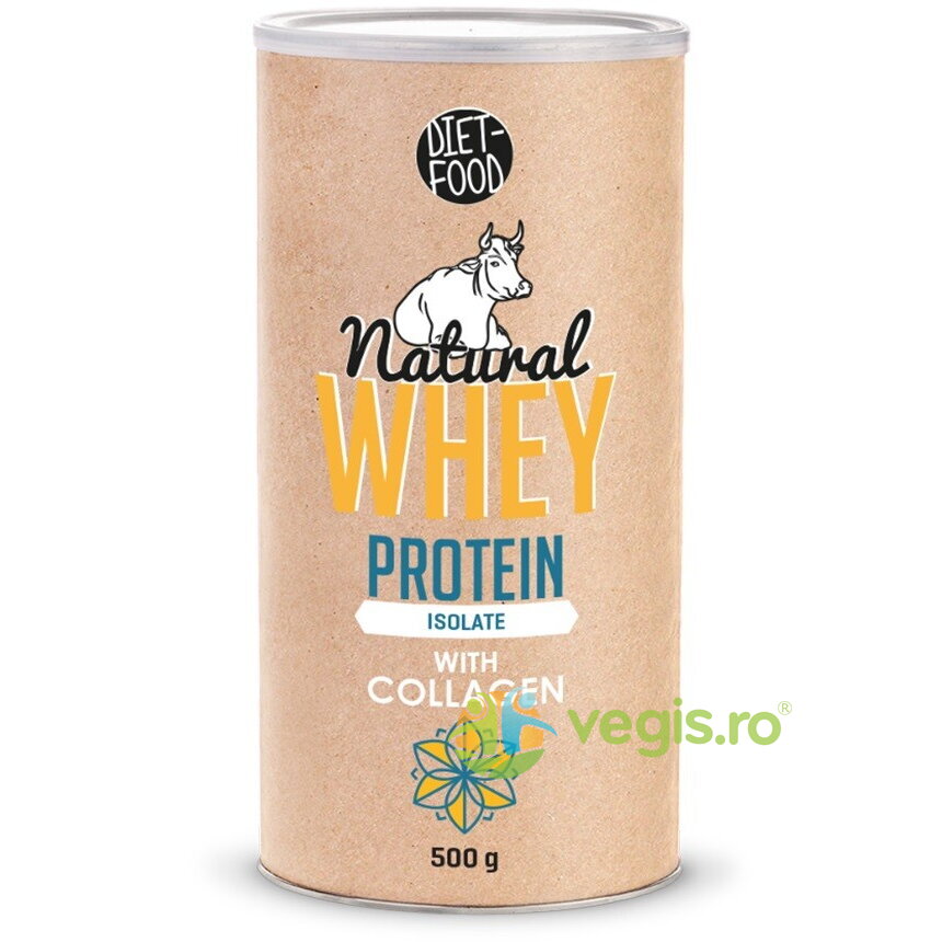 Colagen + Izolat de Proteina Concentrata din Zer 500g