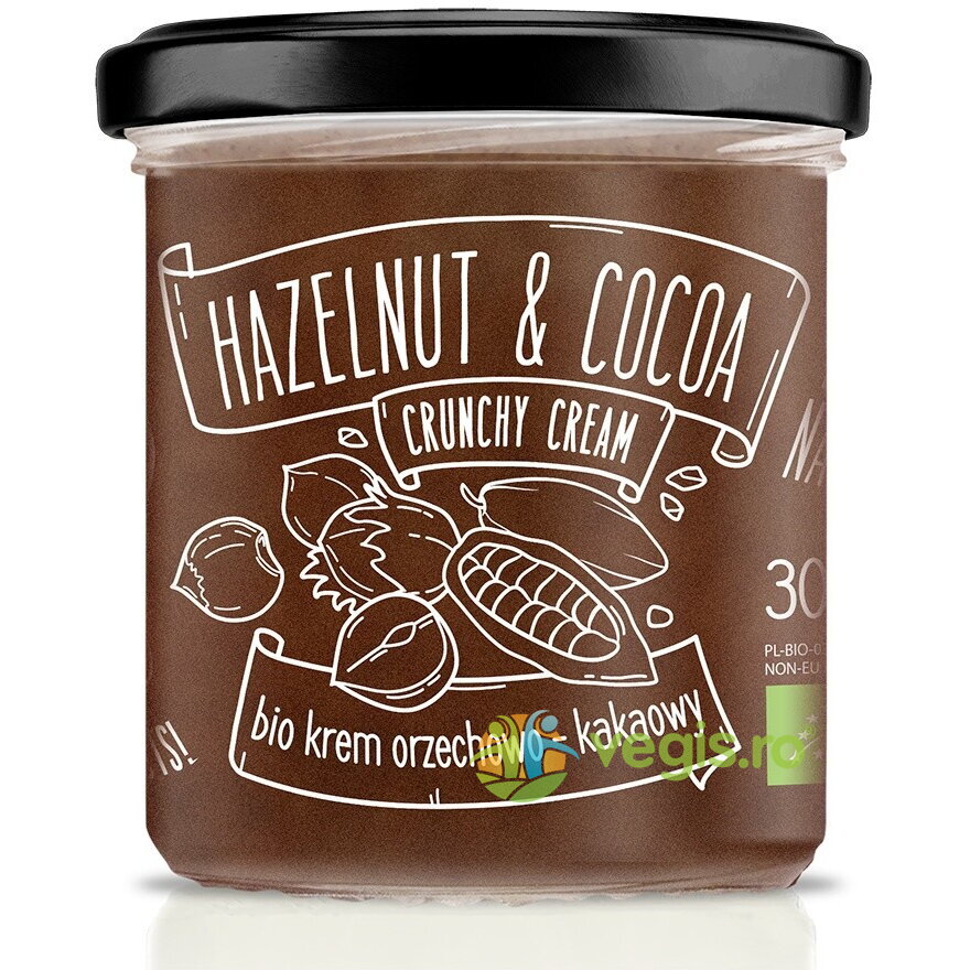 Crema de Alune cu Cacao Nutty Ecologica/Bio 300g
