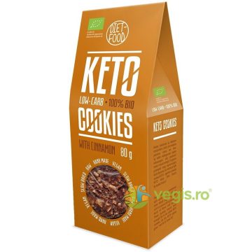 Fursecuri Keto Raw cu Scortisoara Ecologice/Bio 80g