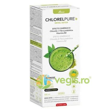 Chlorelpure + (Bautura Detoxifianta cu Aroma de Menta si Lamaie) 500ml
