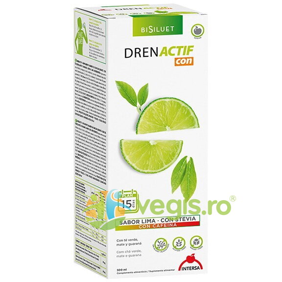 Drenactif cu Cafeina si Stevie 500ml