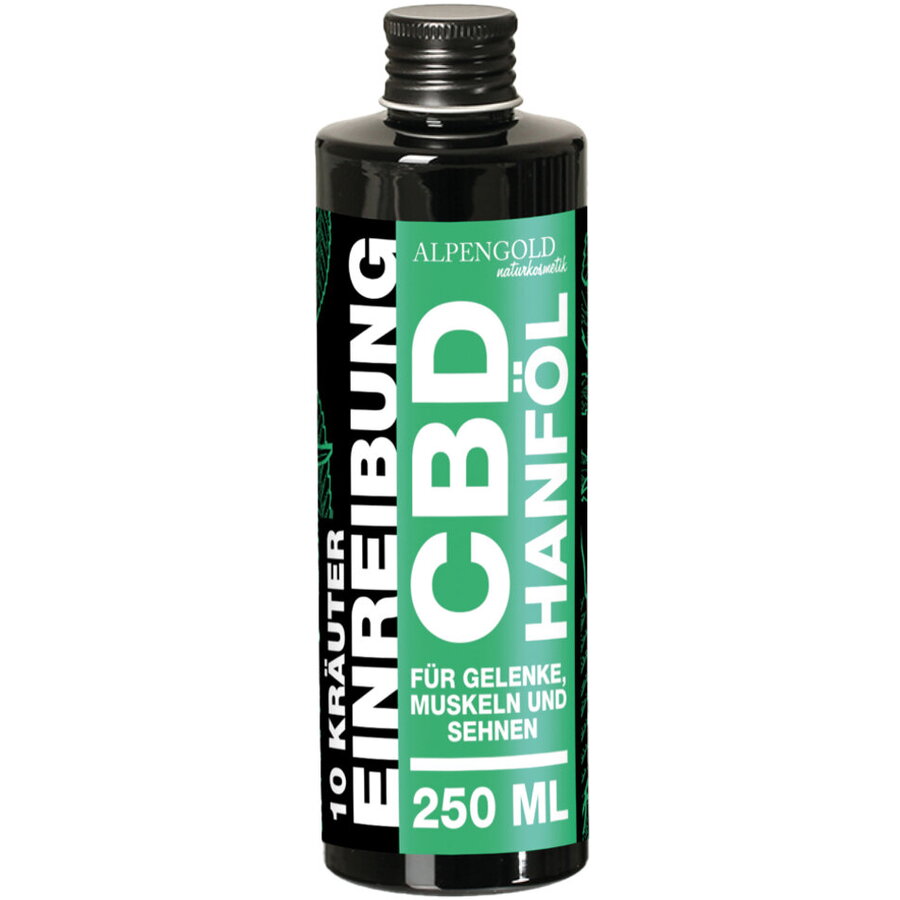 Alpengold cu CBD, 10 Plante Medicinale si Extracte Valoroase 250ml